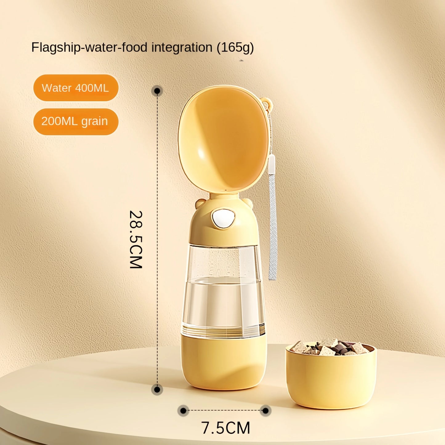 Portable Water Bowl - 2 in 1