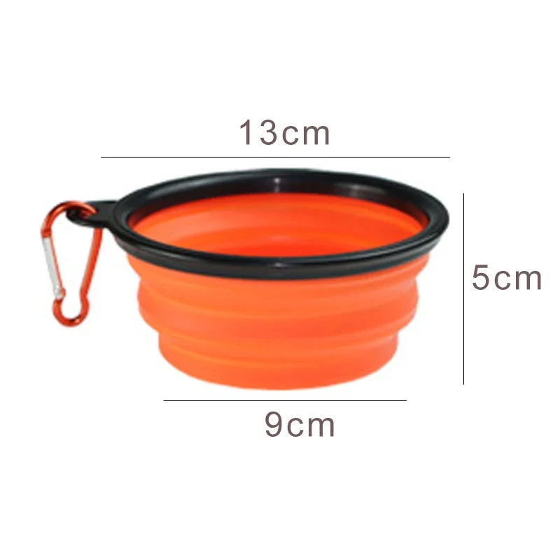 Pet Folding Silicone Bowl