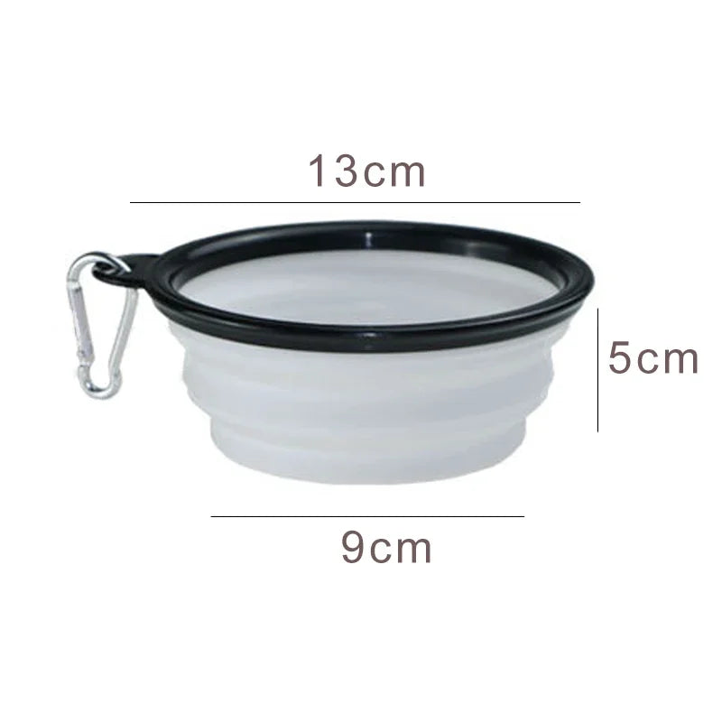 Pet Folding Silicone Bowl