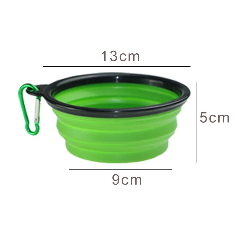 Pet Folding Silicone Bowl