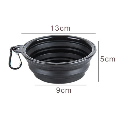 Pet Folding Silicone Bowl