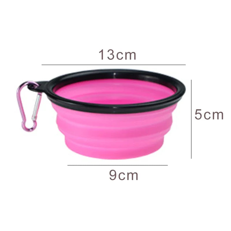 Pet Folding Silicone Bowl